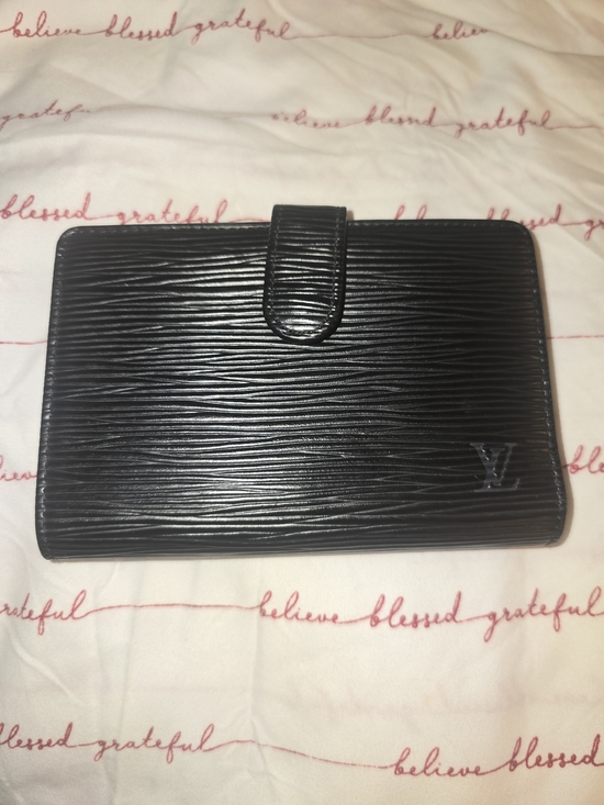 Louis Vuitton Handbags - Louis Vuitton Black Mini Epi Wallet
